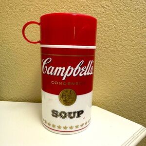 Vintage Campbell's Soup Thermos Can-Tainer - Circa 1998